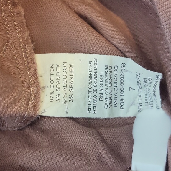 JOLT Dusty Pink Cargo Style Pants - Picture 12 of 13